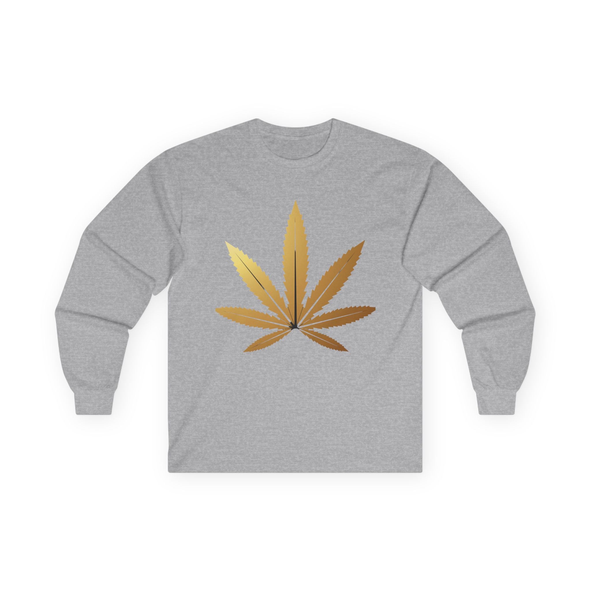 Gold Weed - Unisex Ultra Cotton Long Sleeve Tee