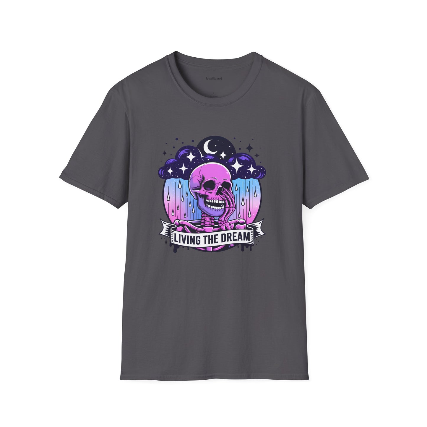Living the Dream Unisex Softstyle T-Shirt 100% Cotton Graphic