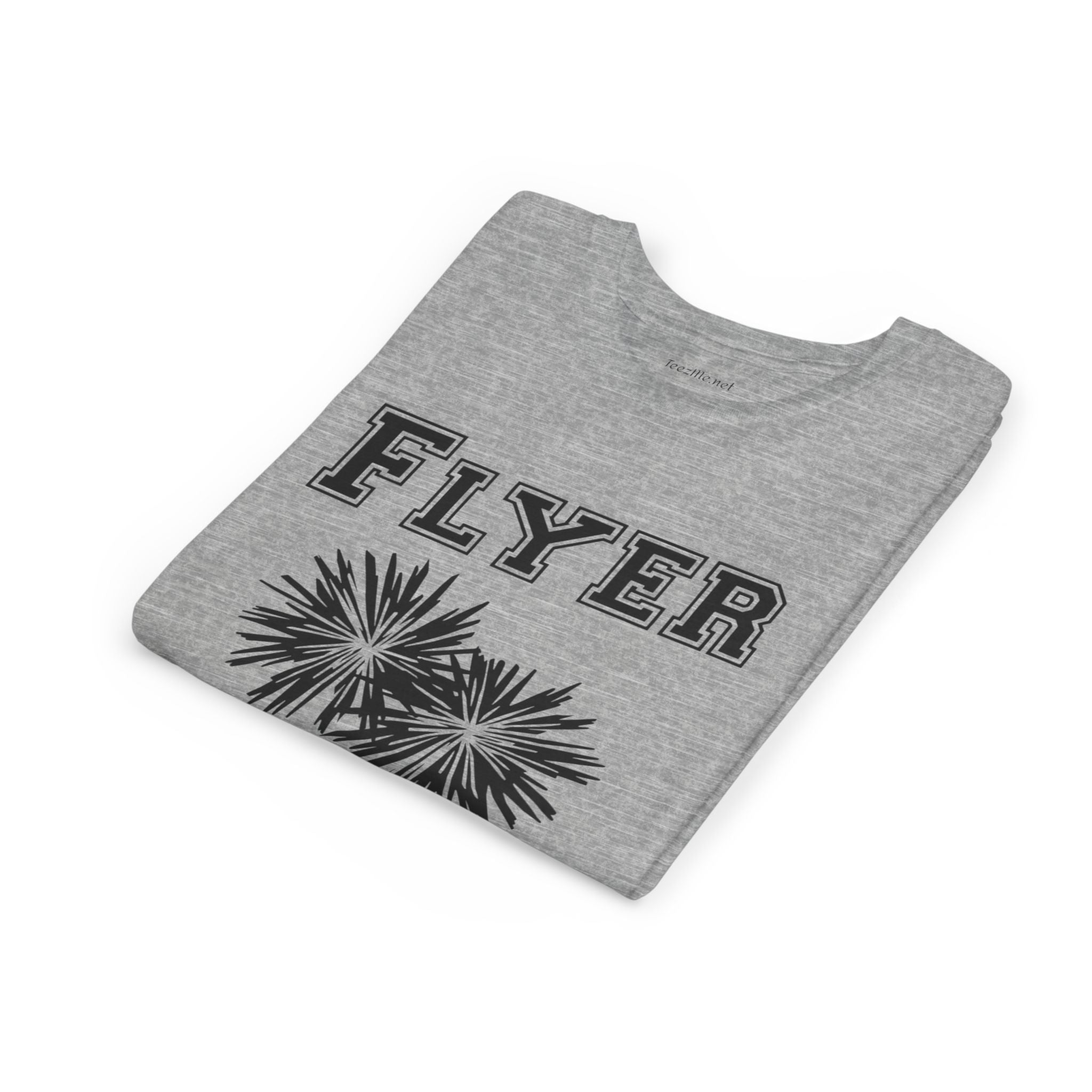 Flyer Youth Tee – Cheerleader Pom Pom Shirt