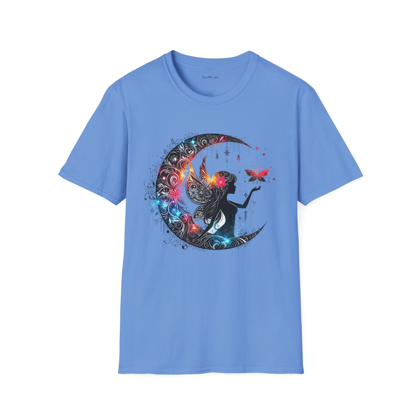 Moon Fairy 03 Unisex Soft Style T-Shirt 100% Cotton Graphic