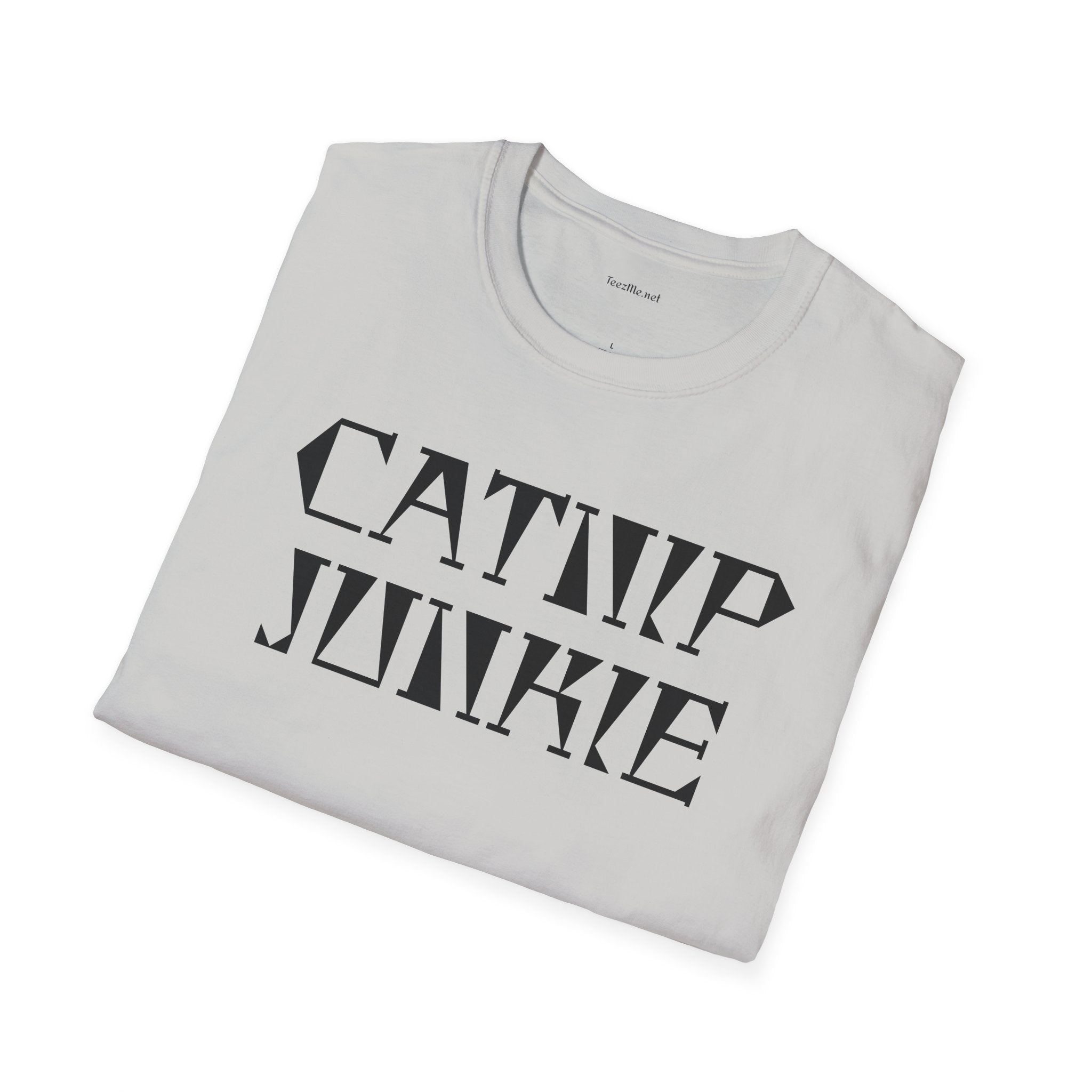 Catnip Junkie - Unisex Softstyle T-Shirt 100% Cotton Graphic