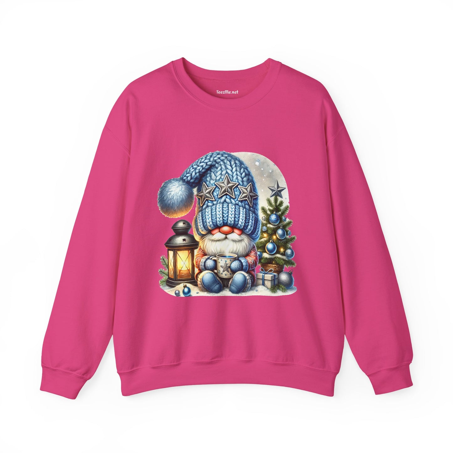 Cozy Christmas Gnome Unisex Heavy Blend™ Crewneck Sweatshirt