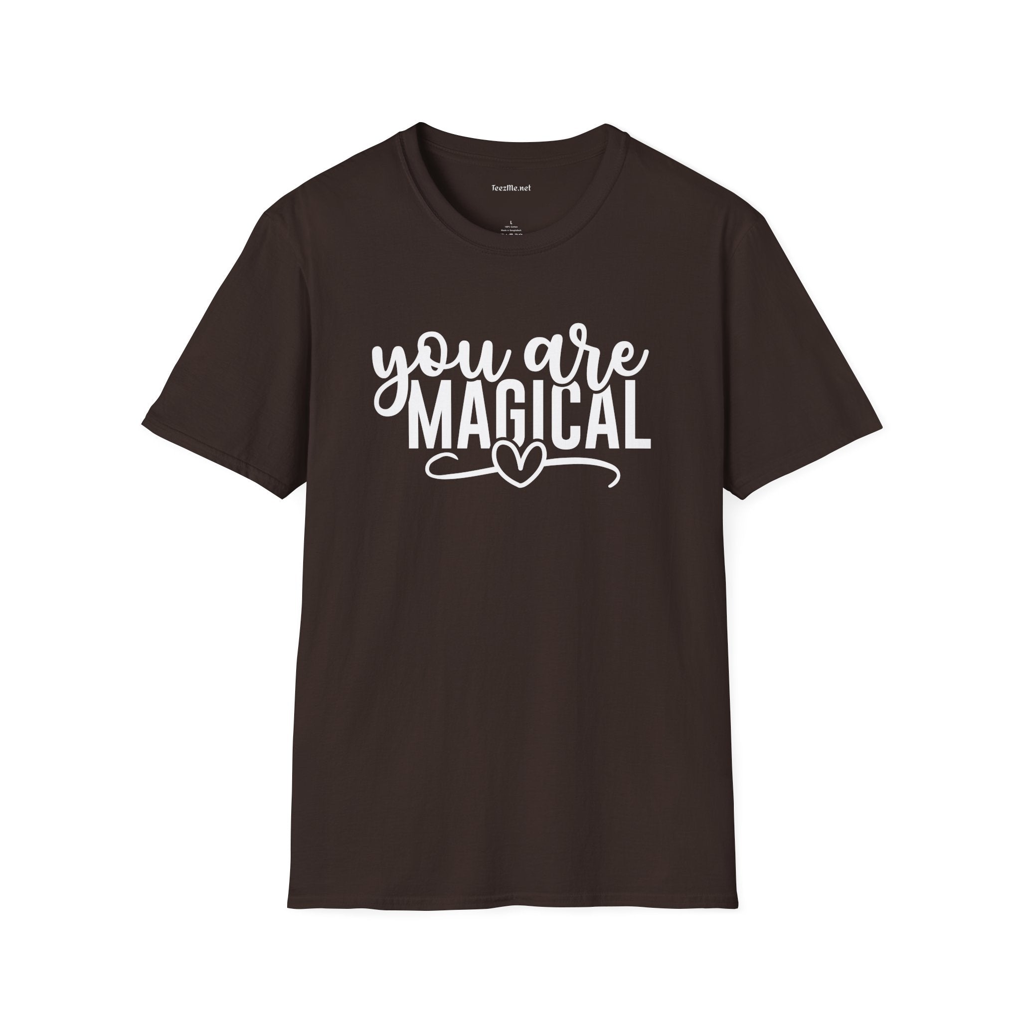 You are Magical (white text) Unisex Softstyle T-Shirt 100% Cotton Graphic