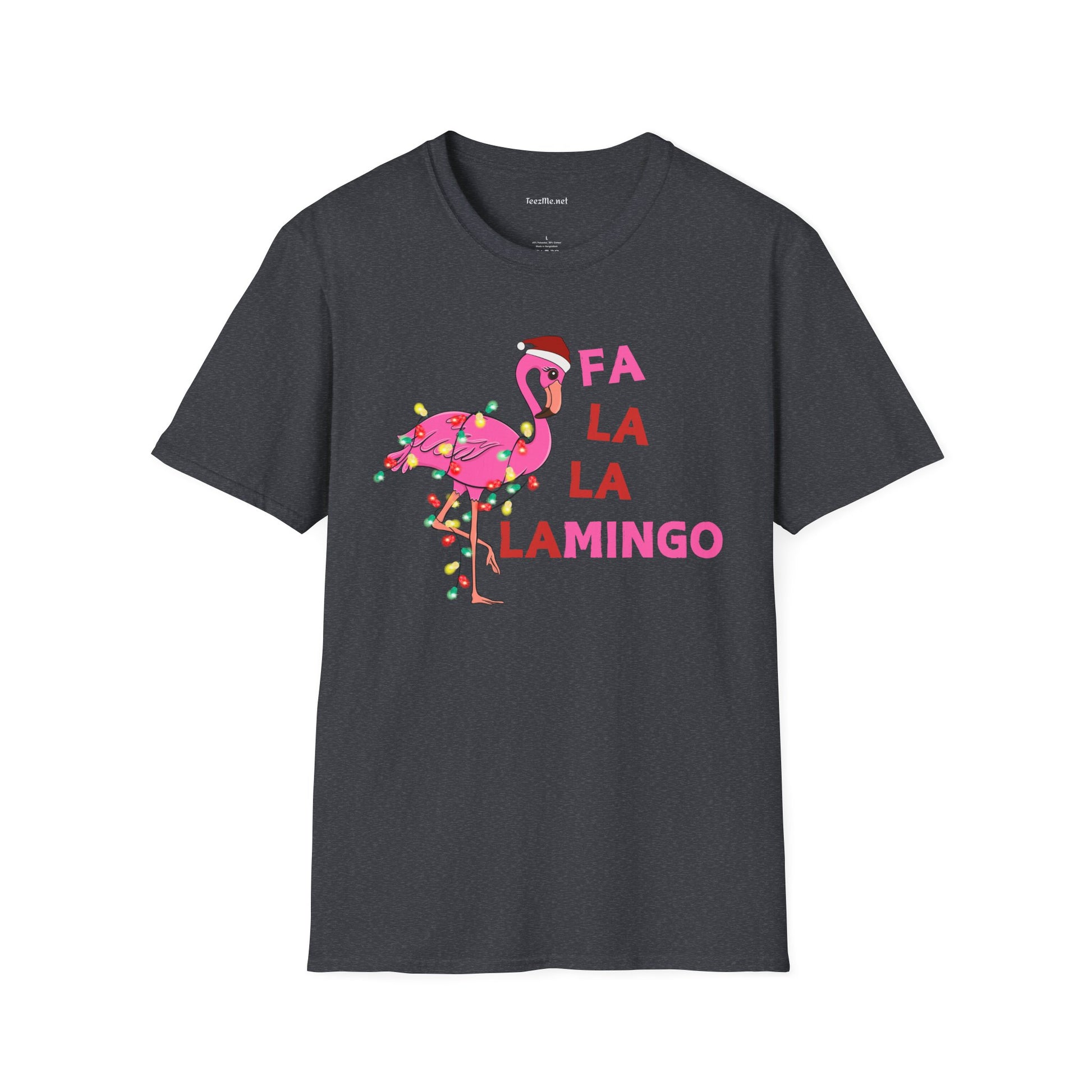 FA LA LA LAMINGO Unisex Softstyle T-Shirt 100% Cotton