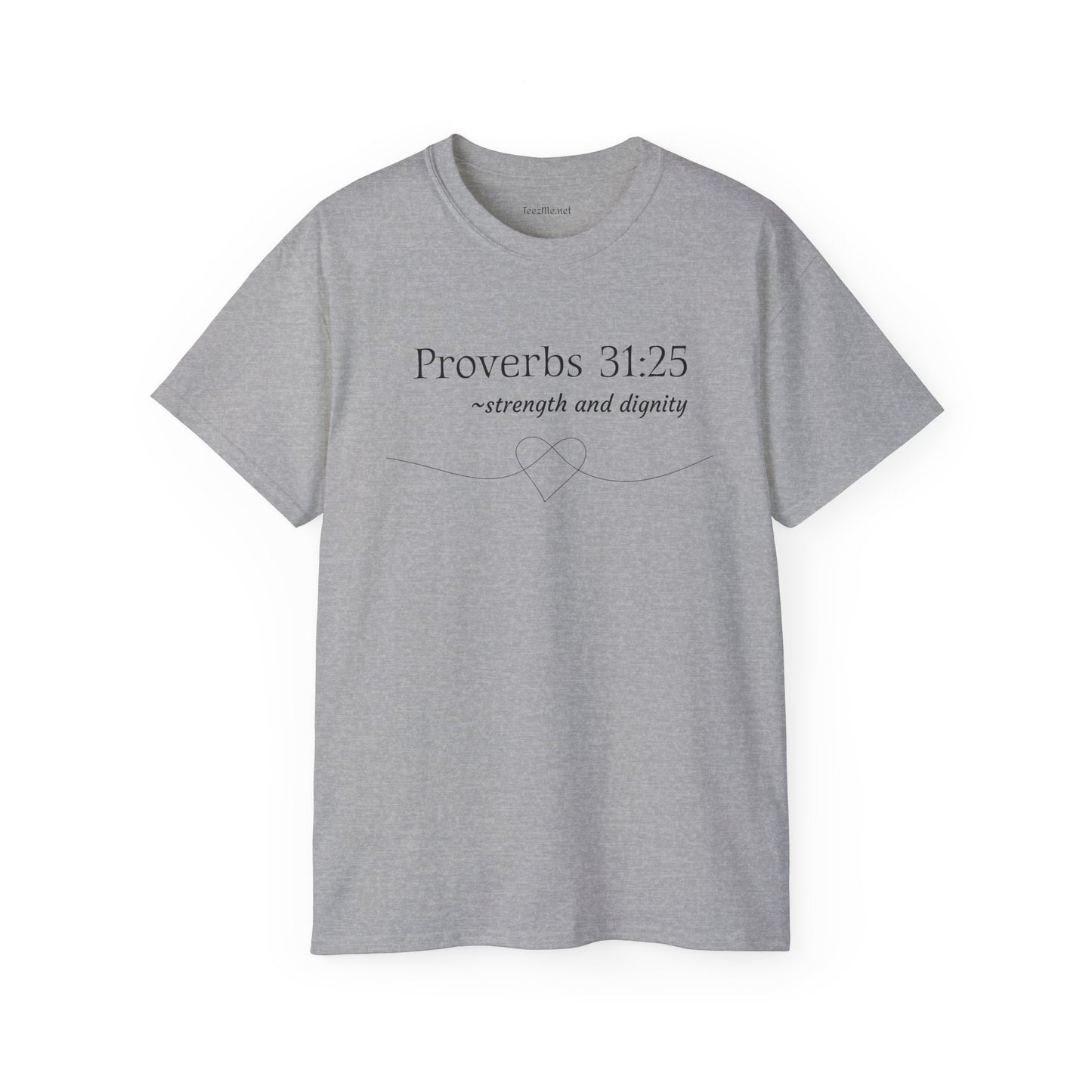 Proverbs 31:25 - Unisex Ultra Cotton Tee