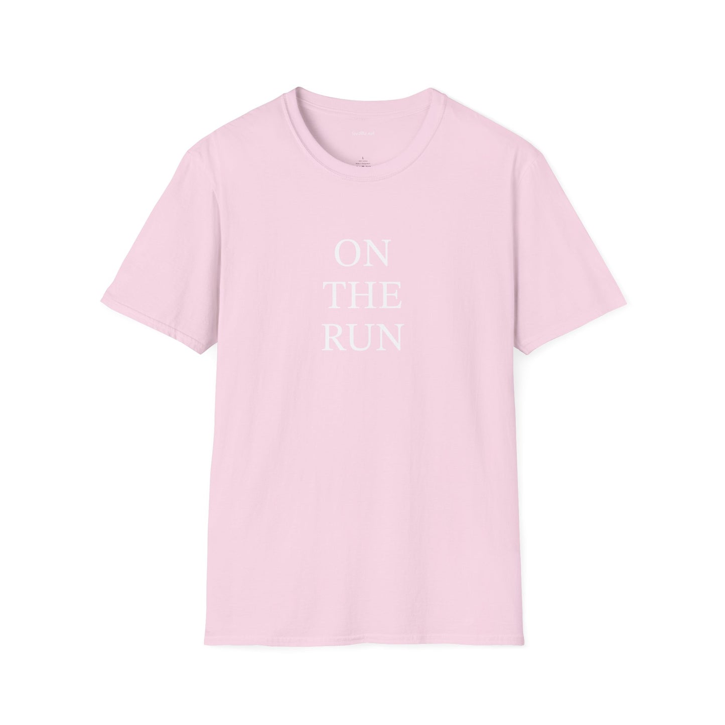 ON THE RUN - Unisex Softstyle T-Shirt 100% Cotton Graphic