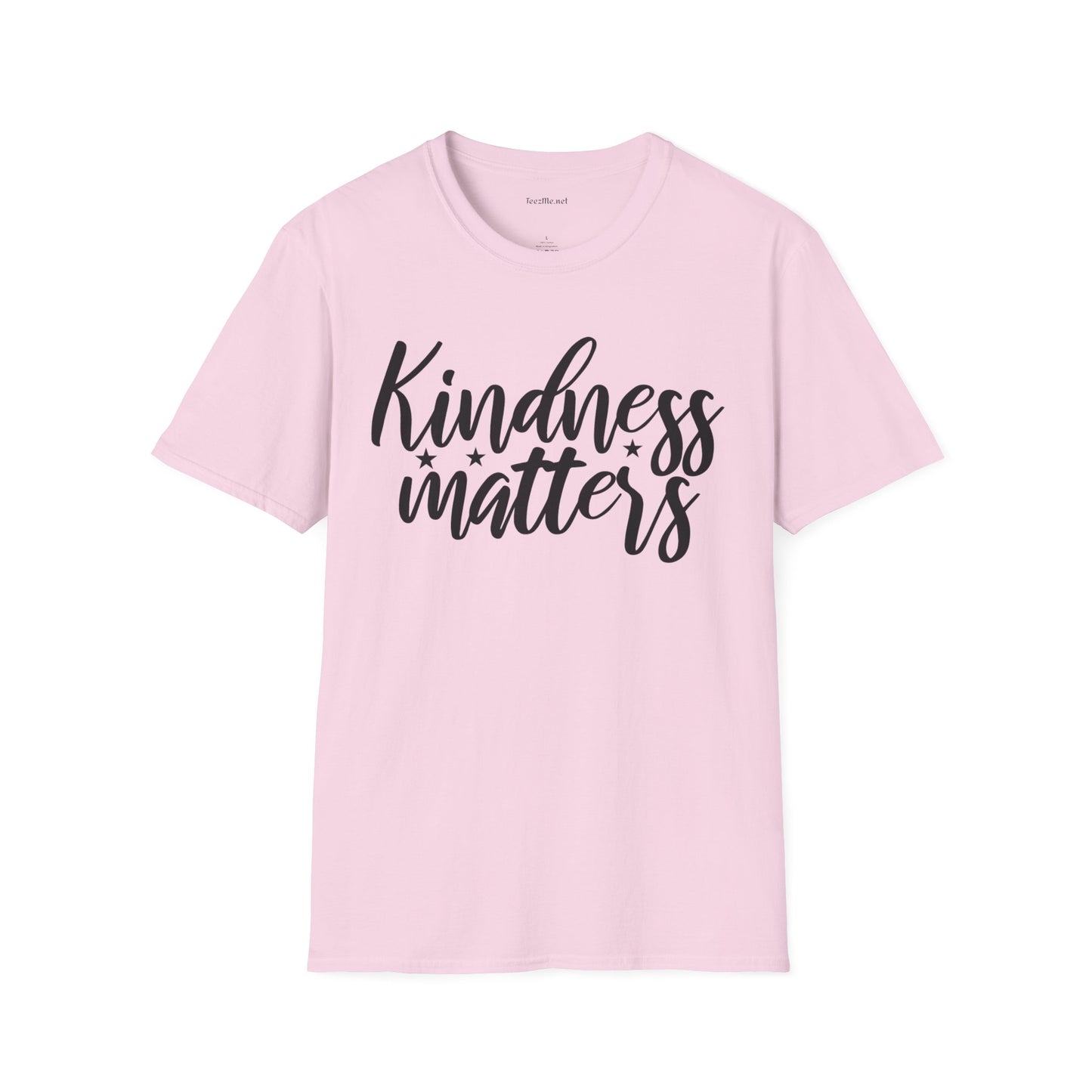 Kindness Matters Unisex Soft Style T-Shirt 100% Cotton Graphic