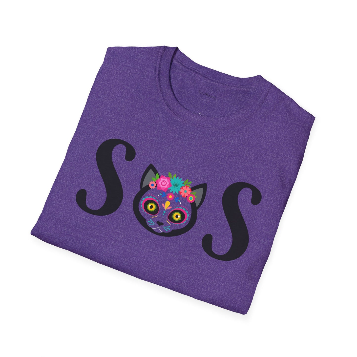 S O S - Unisex Softstyle T-Shirt 100% Cotton Graphic