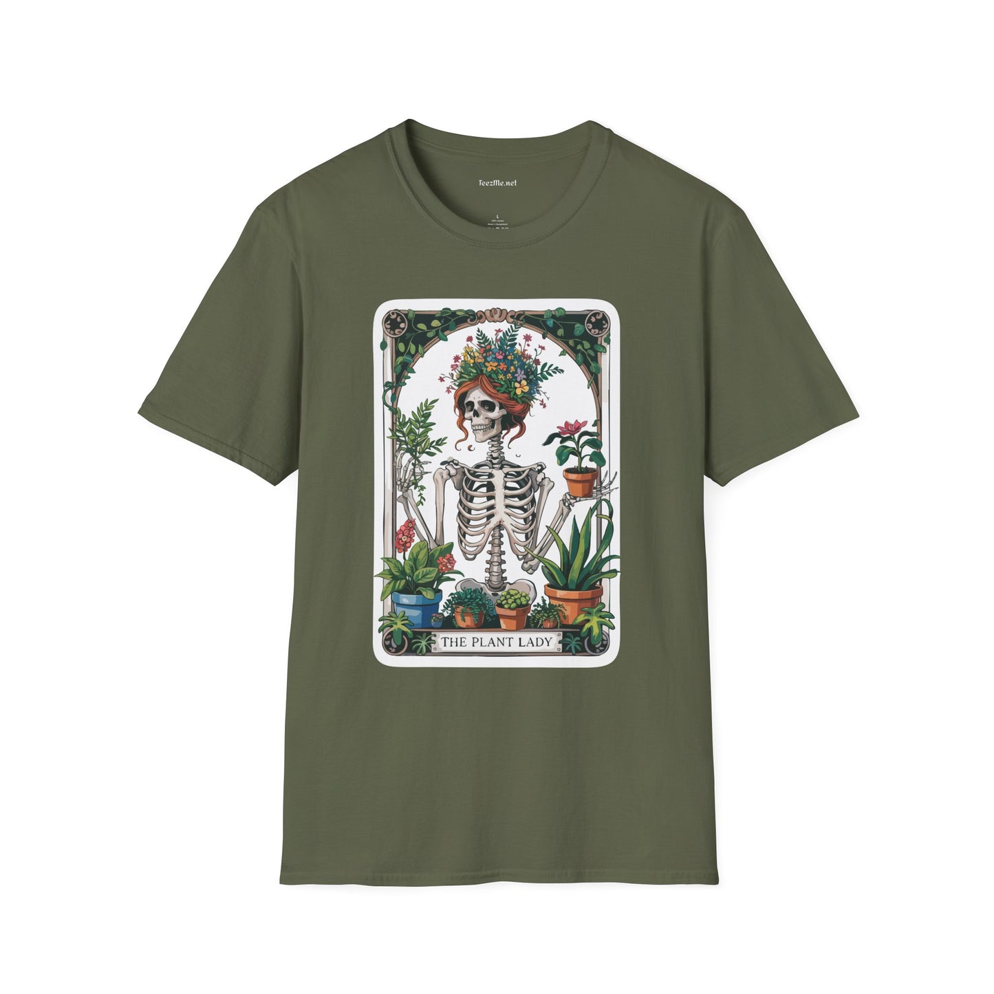 The Plant Lady Unisex Softstyle T-Shirt 100% Cotton Graphic