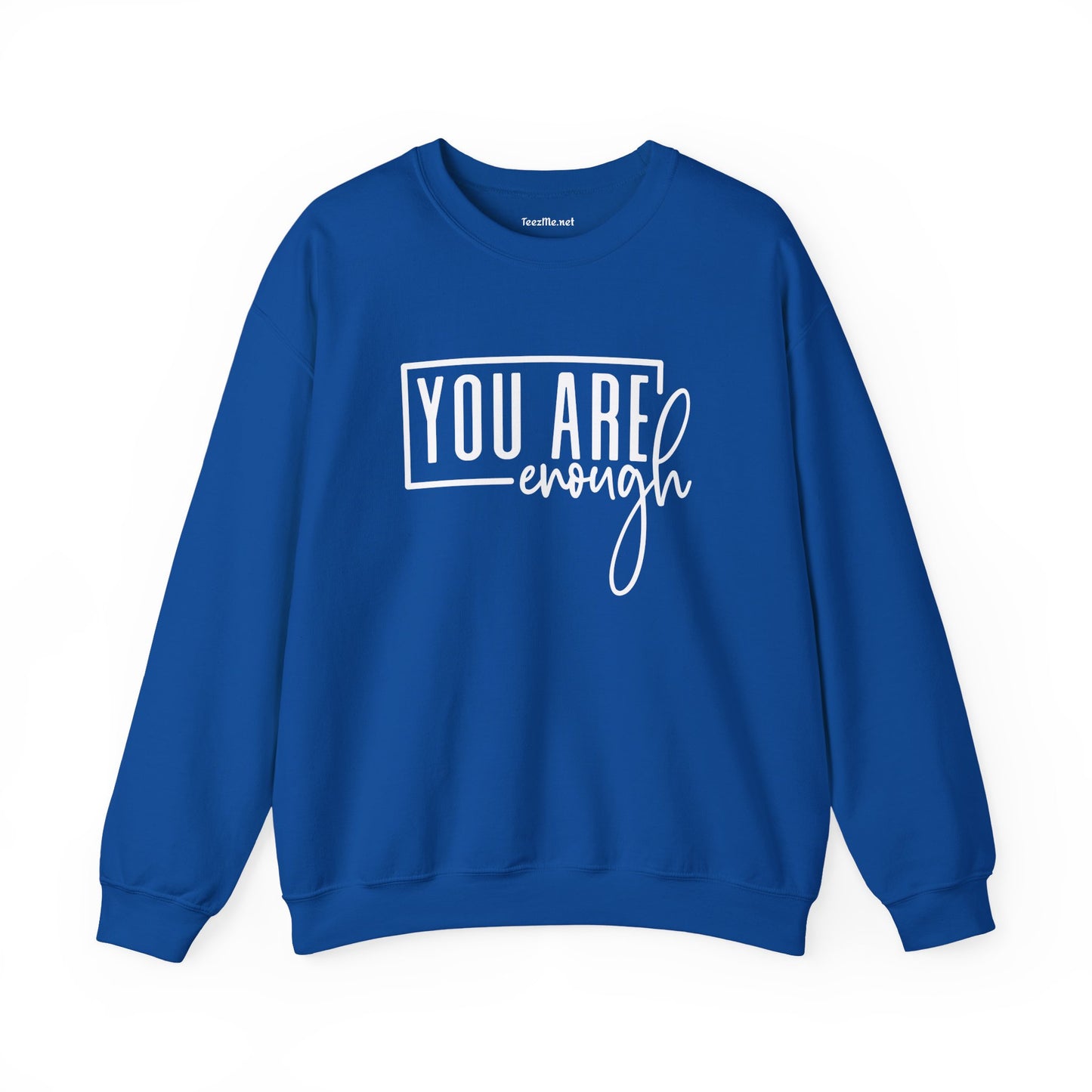 You Are Enough 01  Unisex Heavy Blend™ Crewneck Sweatshirt Inspirational