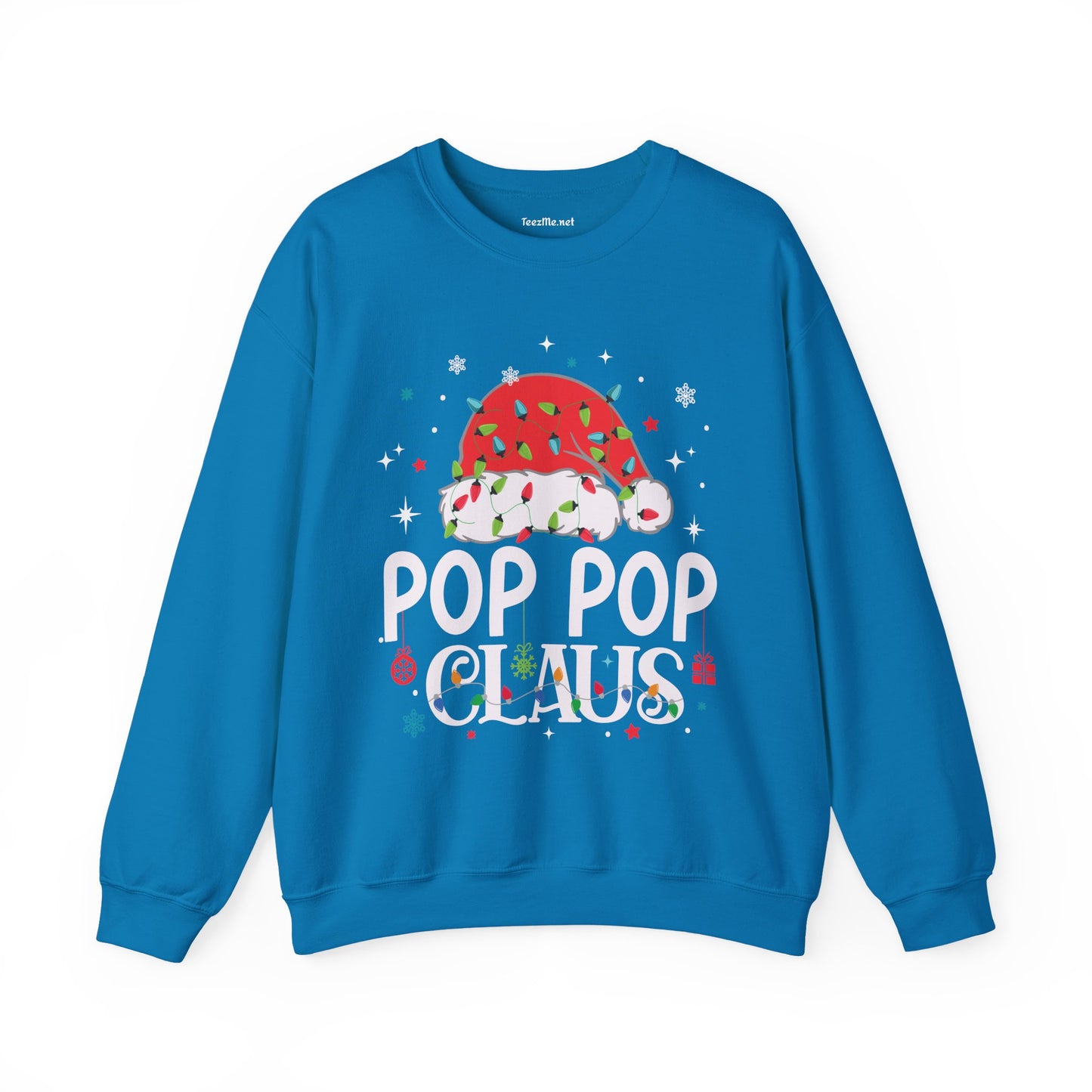Christmas Pop Pop Unisex Heavy Blend™ Crewneck Sweatshirt