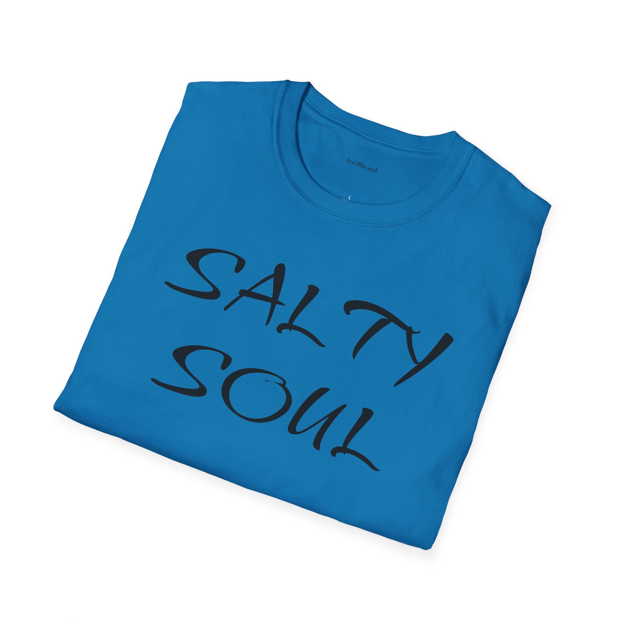 Salty Soul  - Unisex Softstyle T-Shirt 100% Cotton Graphic