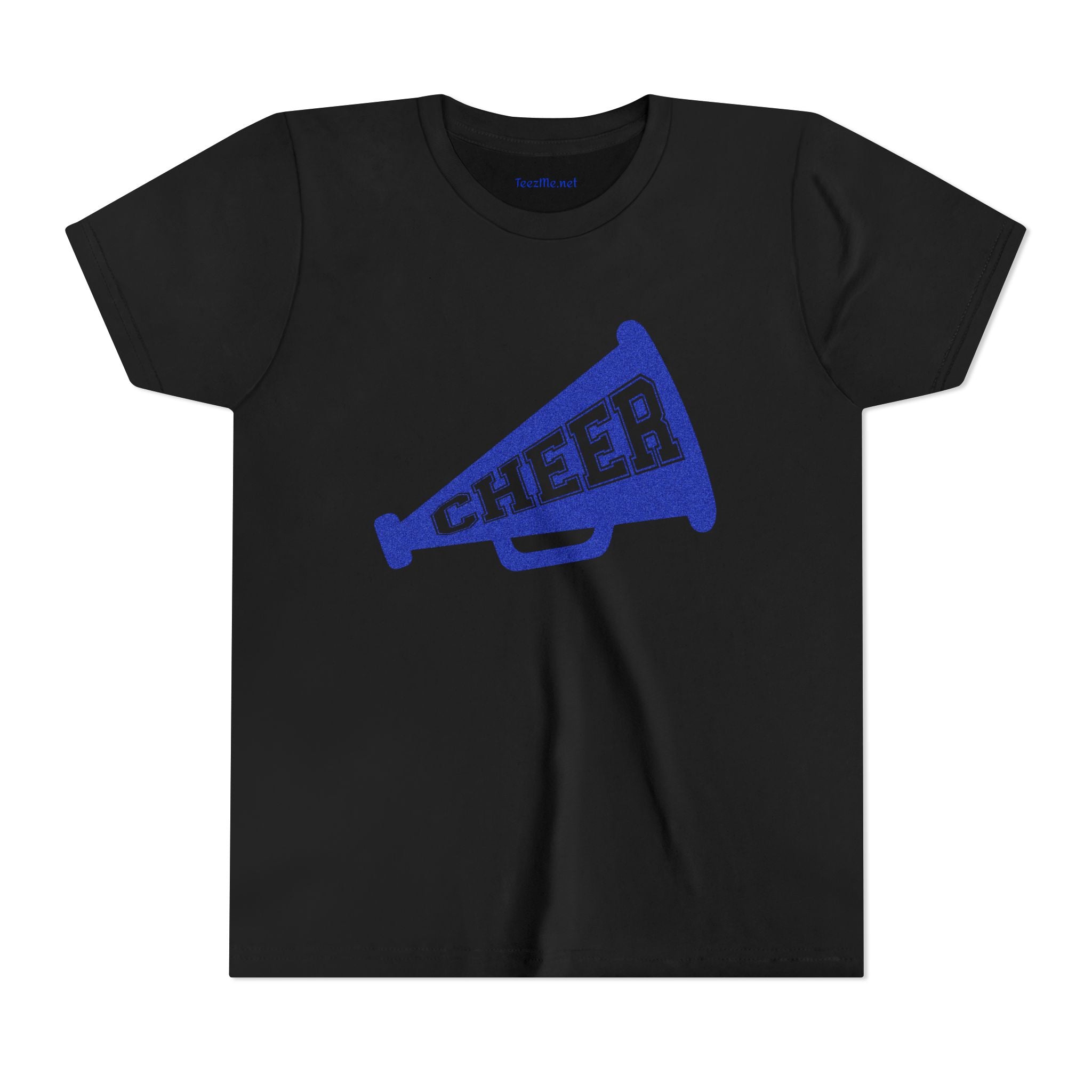 Youth Cheer Megaphone Tee – Kids Cheerleading Shirt