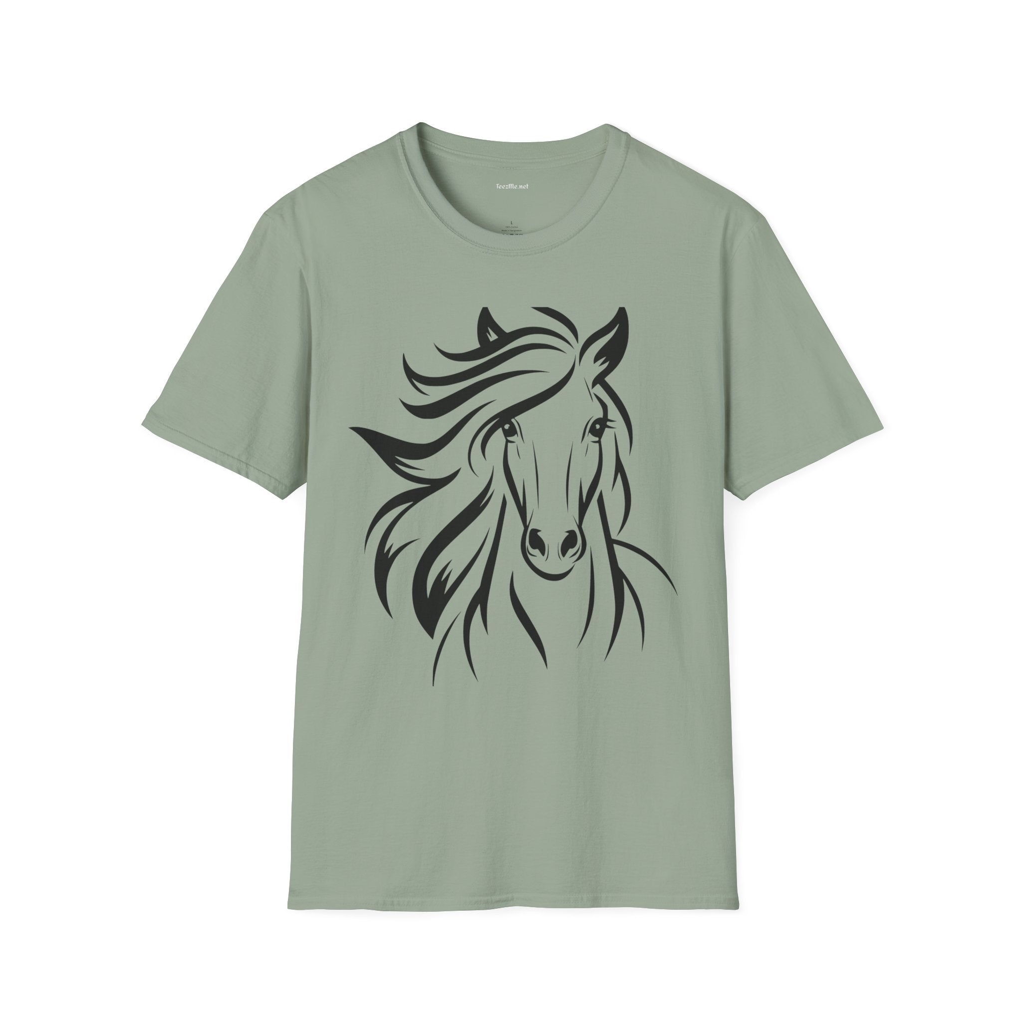 Spirit Horse 1 - Unisex Softstyle T-Shirt 100% Cotton Graphic