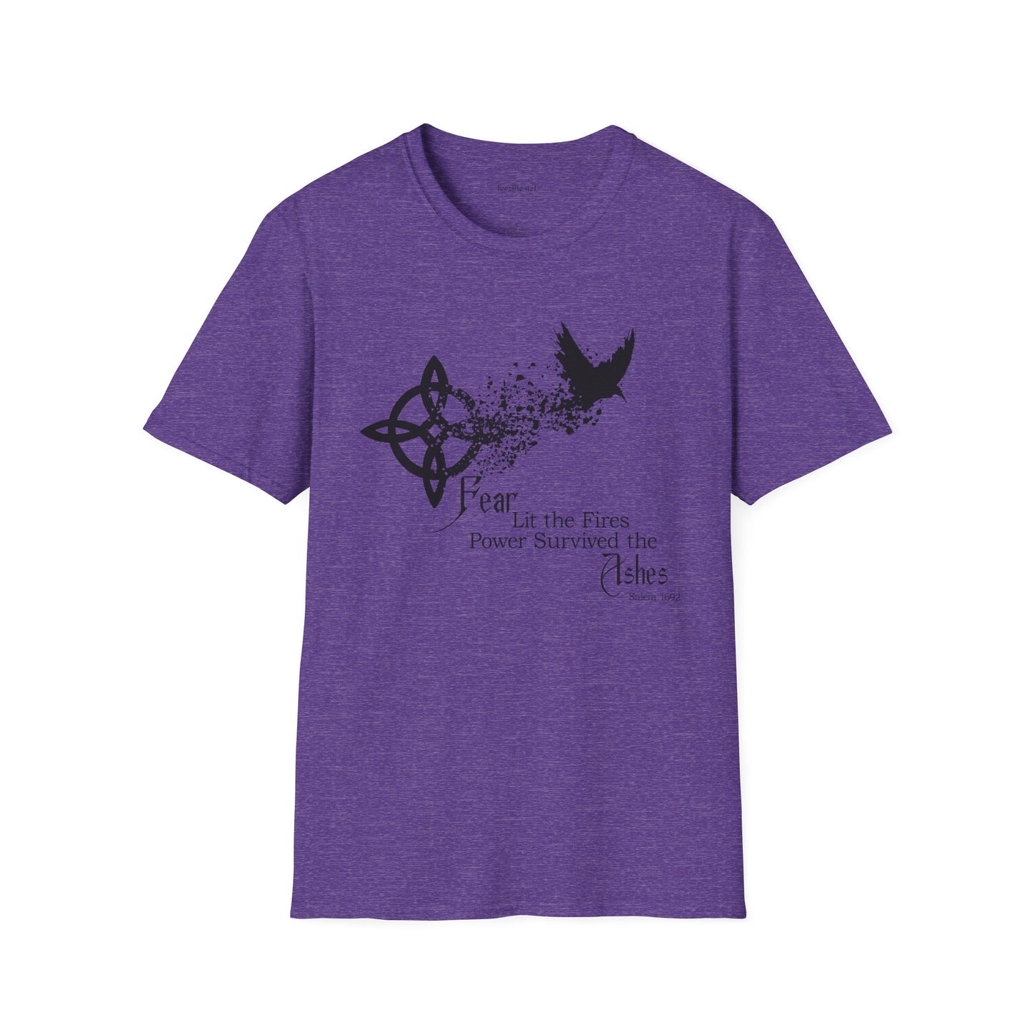 Fear Lit the Fires Unisex SoftStyle T-Shirt 100% Cotton Graphic