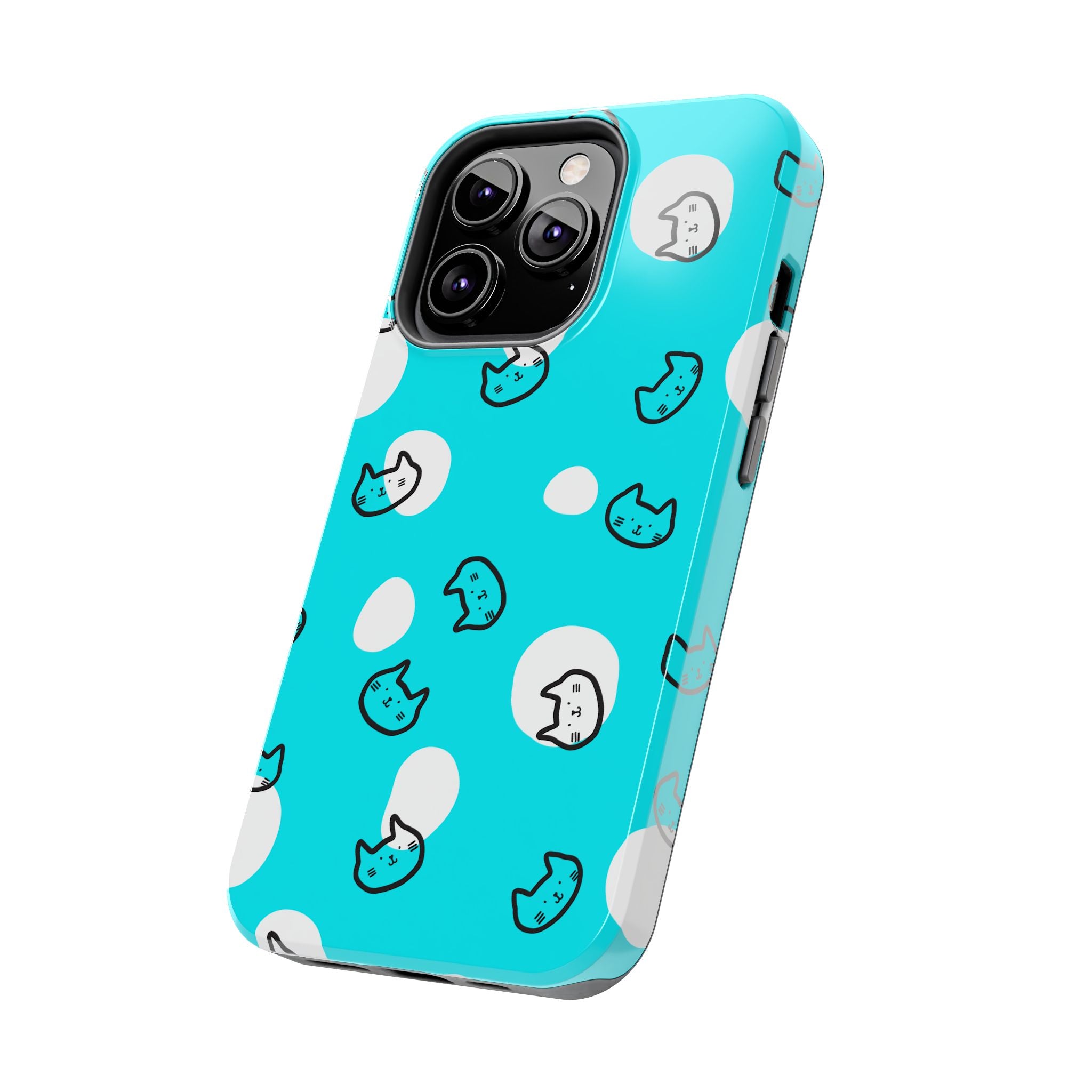 Cute Cat Pattern Cell Phone Case Tough Phone Cases