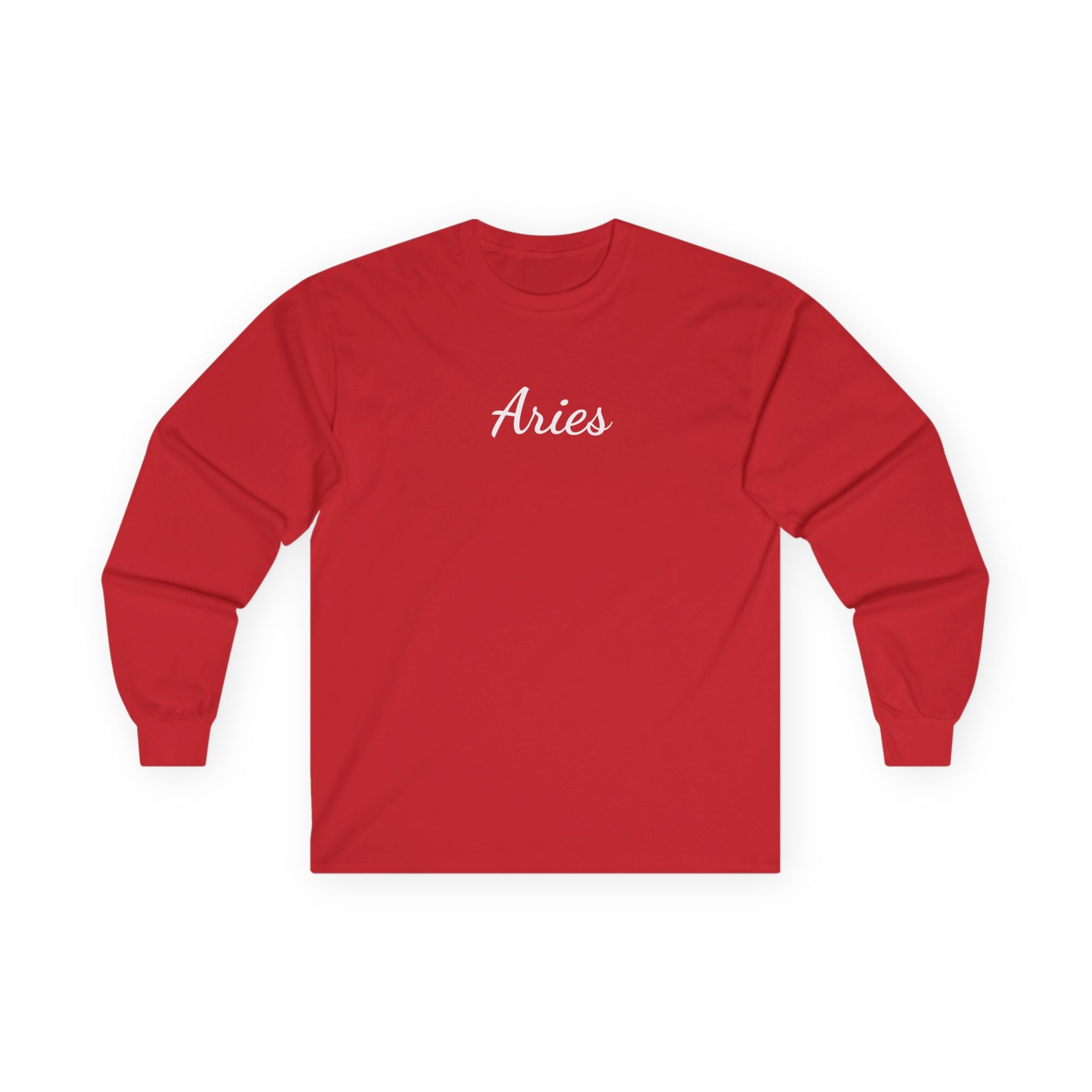 Aries - Unisex Ultra Cotton Long Sleeve Tee #zodiac #tarot