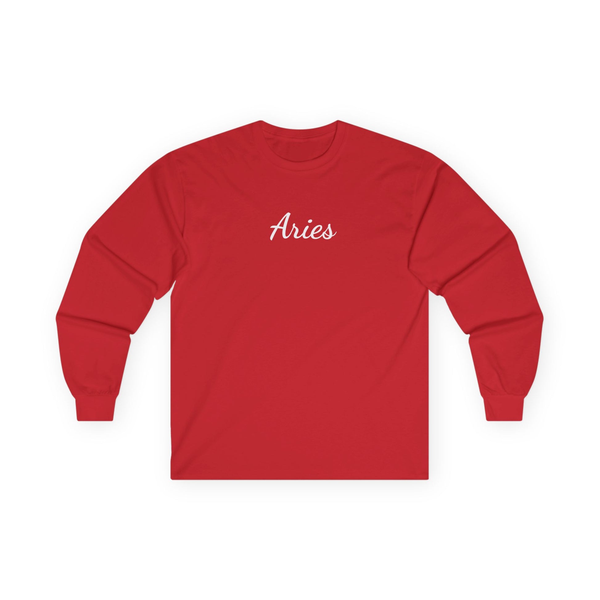 Aries - Unisex Ultra Cotton Long Sleeve Tee #zodiac #tarot