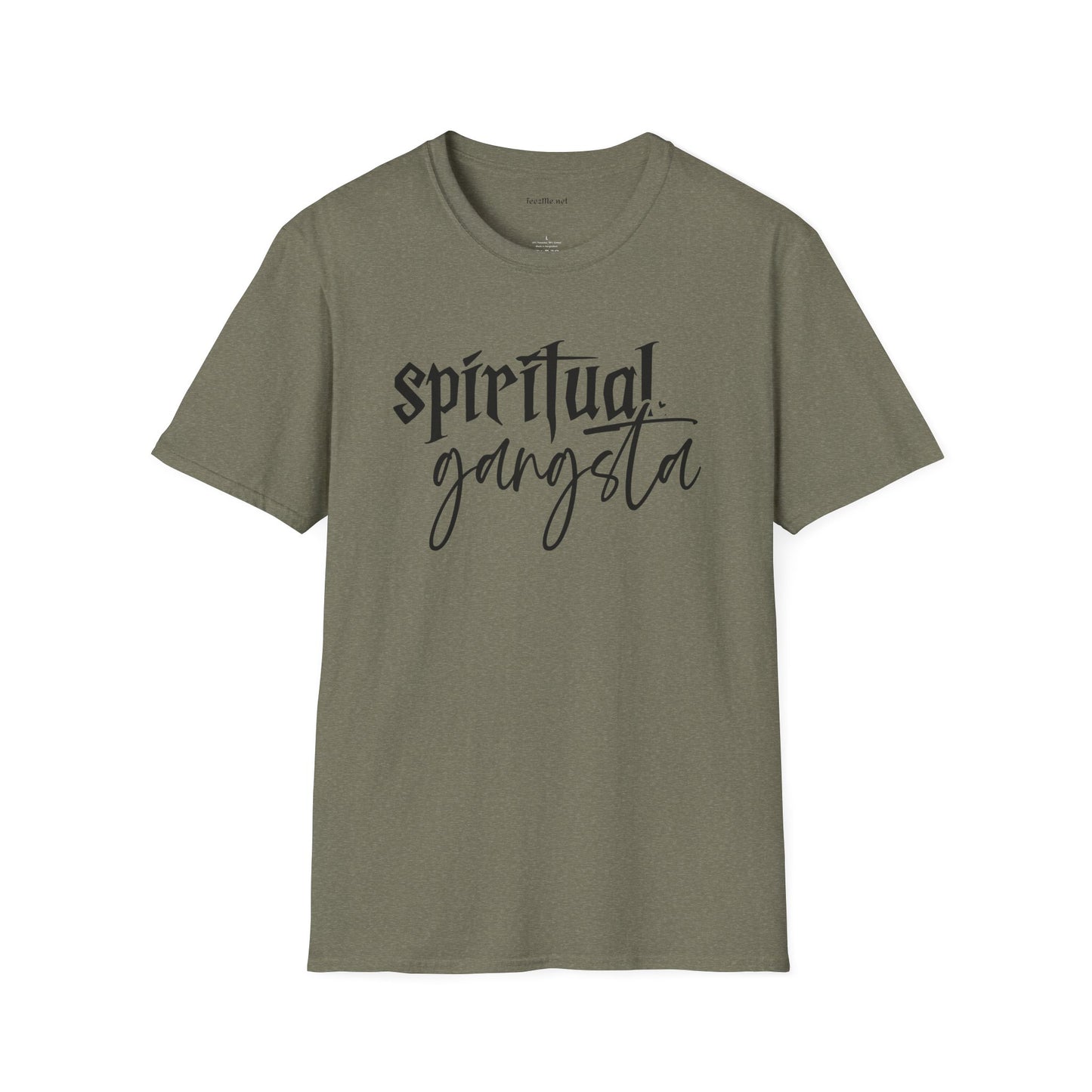 Spiritual Gangsta 01 Unisex Softstyle T-Shirt 100% Cotton