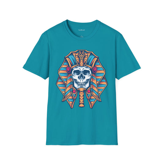 Egyptian Skull Unisex Softstyle T-Shirt 100% Cotton