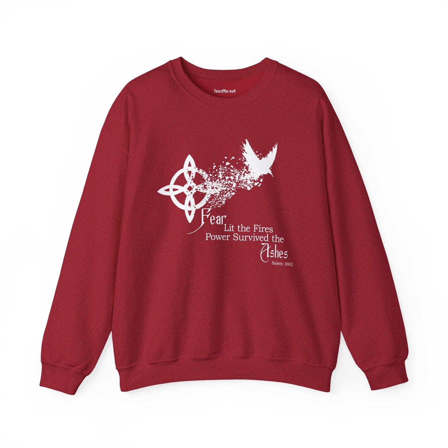 Fear Lit the Fires Unisex Heavy Blend™ Crewneck Sweatshirt Graphic