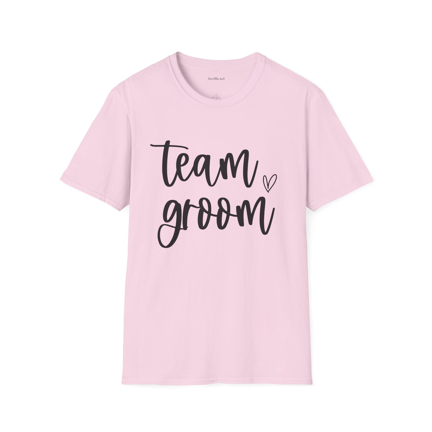 Team Groom Unisex Softstyle T-Shirt 100% Cotton Graphic Bridal Party