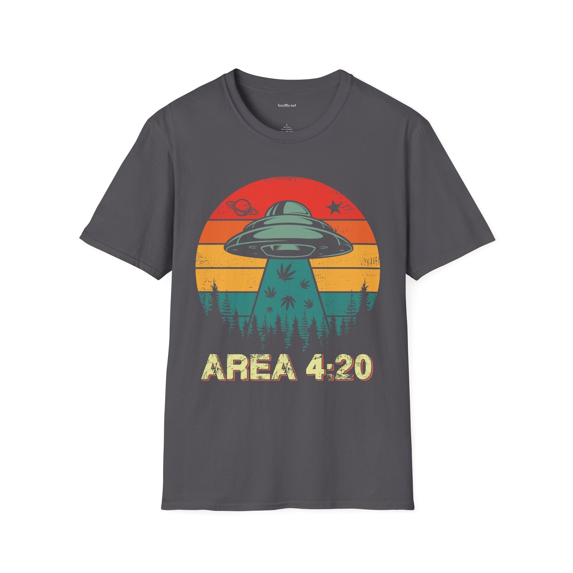 Area 420 Unisex Softstyle T-Shirt 100% Cotton Graphic