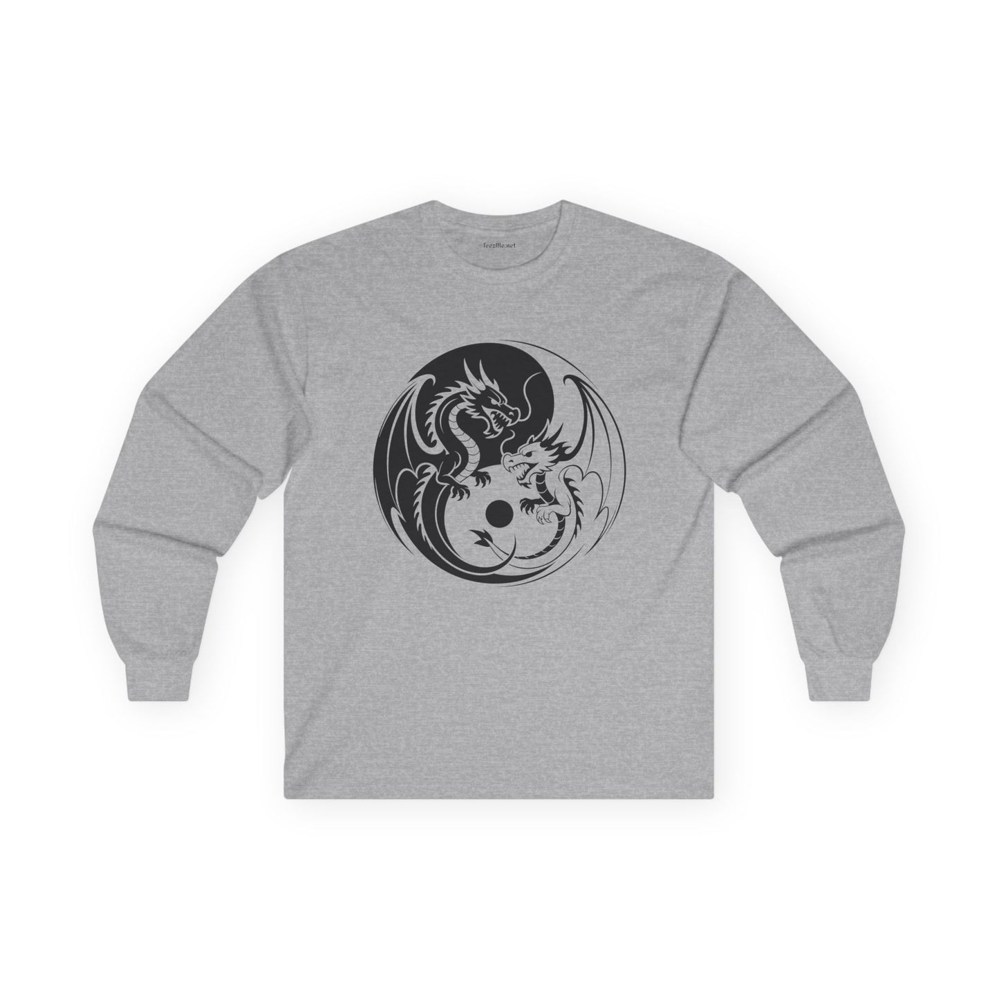 Yin Yang Dragons Unisex Ultra Cotton Long Sleeve Tee