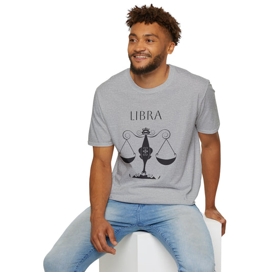 LIBRA - Unisex Softstyle T-Shirt 100% Cotton Graphic