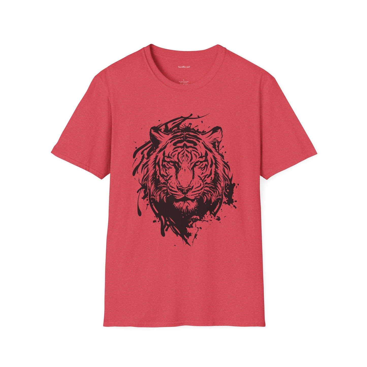 Tiger Spirit - Unisex Softstyle T-Shirt 100% Cotton Graphic