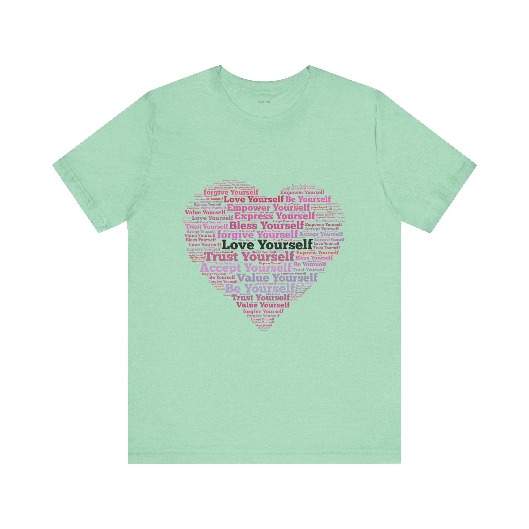 Love - Trust - Accept Yourself- Unisex Jersey Short Sleeve Tee