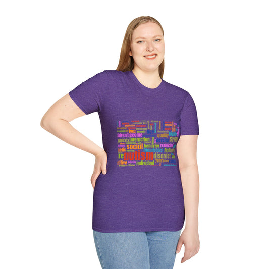AUTISM speaks- Unisex Softstyle T-Shirt 100% Cotton Graphic