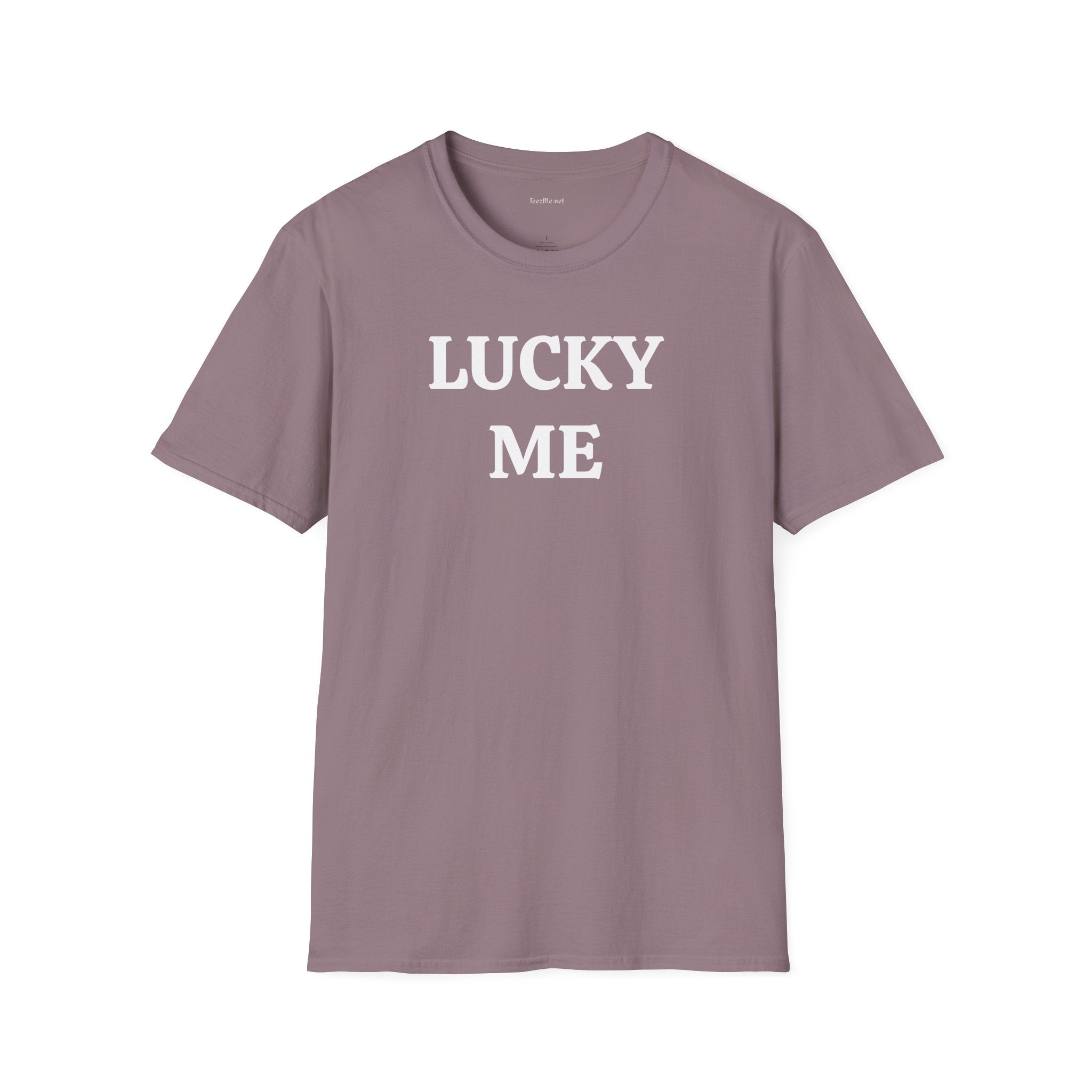 LUCKY ME - Unisex Softstyle T-Shirt 100% Cotton Graphic