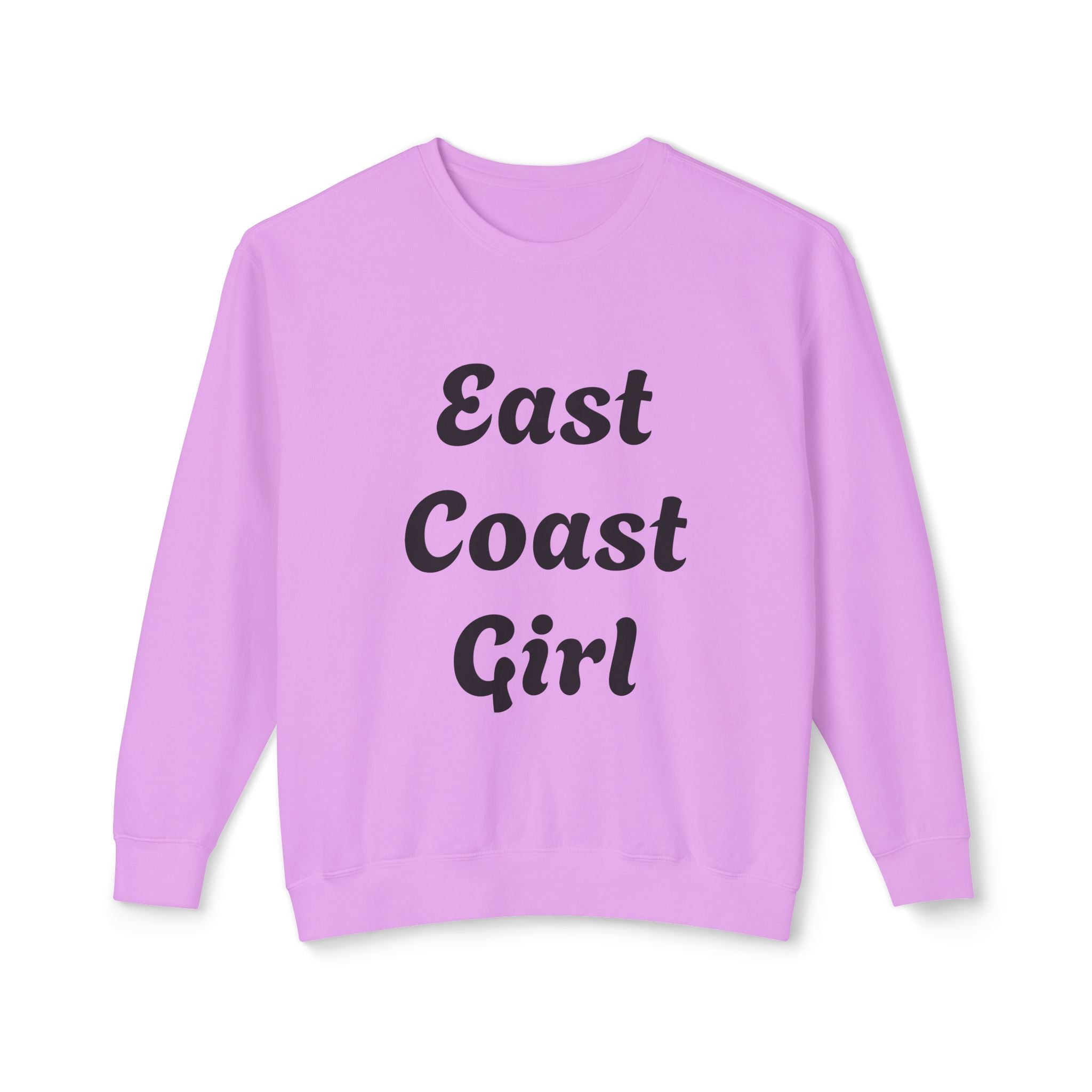 East Coast Girl -Unisex Lightweight Crewneck Sweatshirt