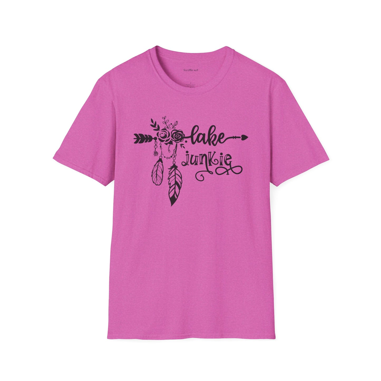 Lake Junkie Unisex Softstyle T-Shirt 100% Cotton Graphic