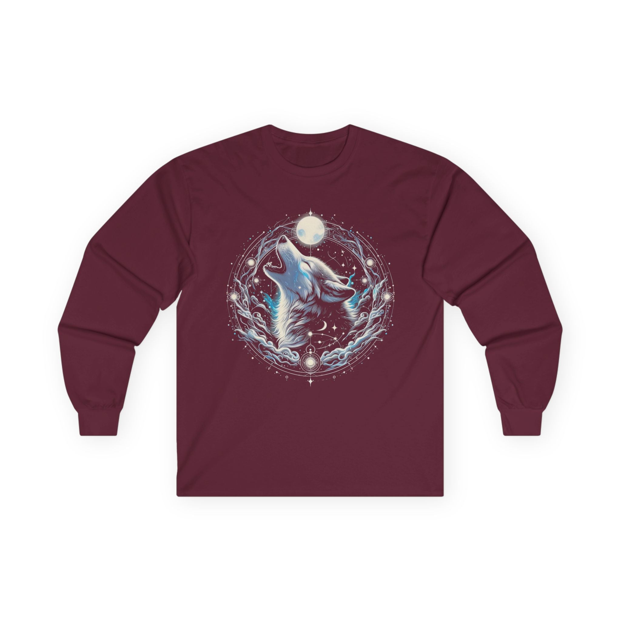 Wolf Moon3 Unisex Ultra Cotton Long Sleeve Tee