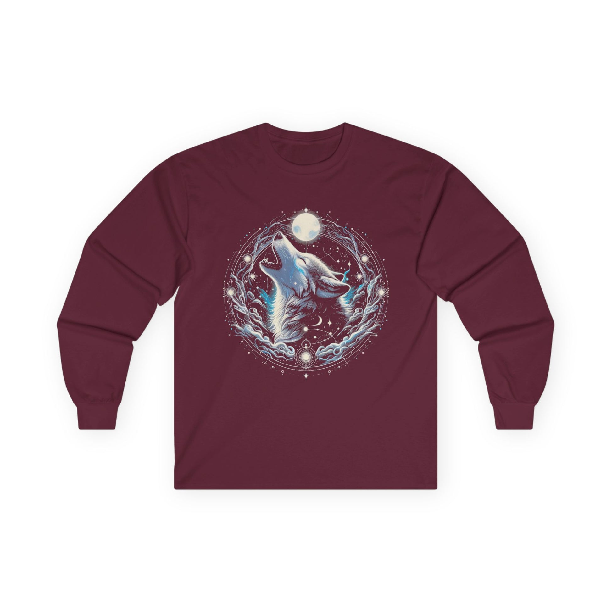 Wolf Moon3 Unisex Ultra Cotton Long Sleeve Tee