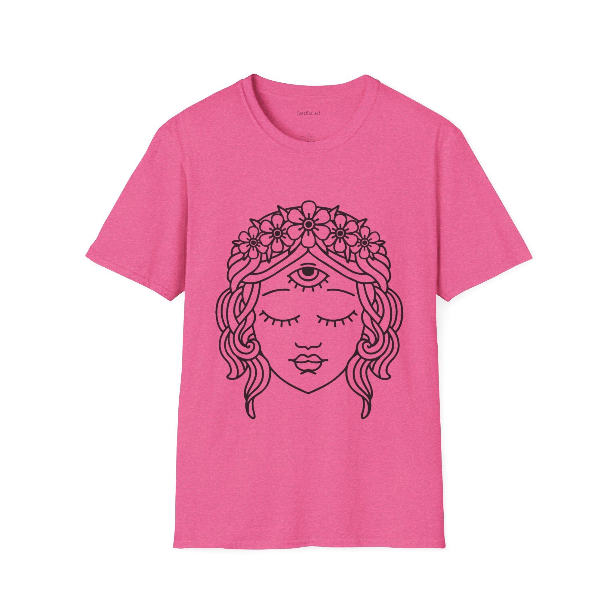 Spiritual Third Eye - Unisex Ultra Cotton Tee 100% Cotton Graphic