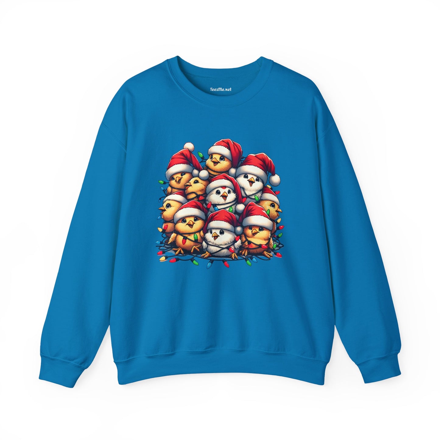 Holiday Chickens Unisex Heavy Blend™ Crewneck Sweatshirt