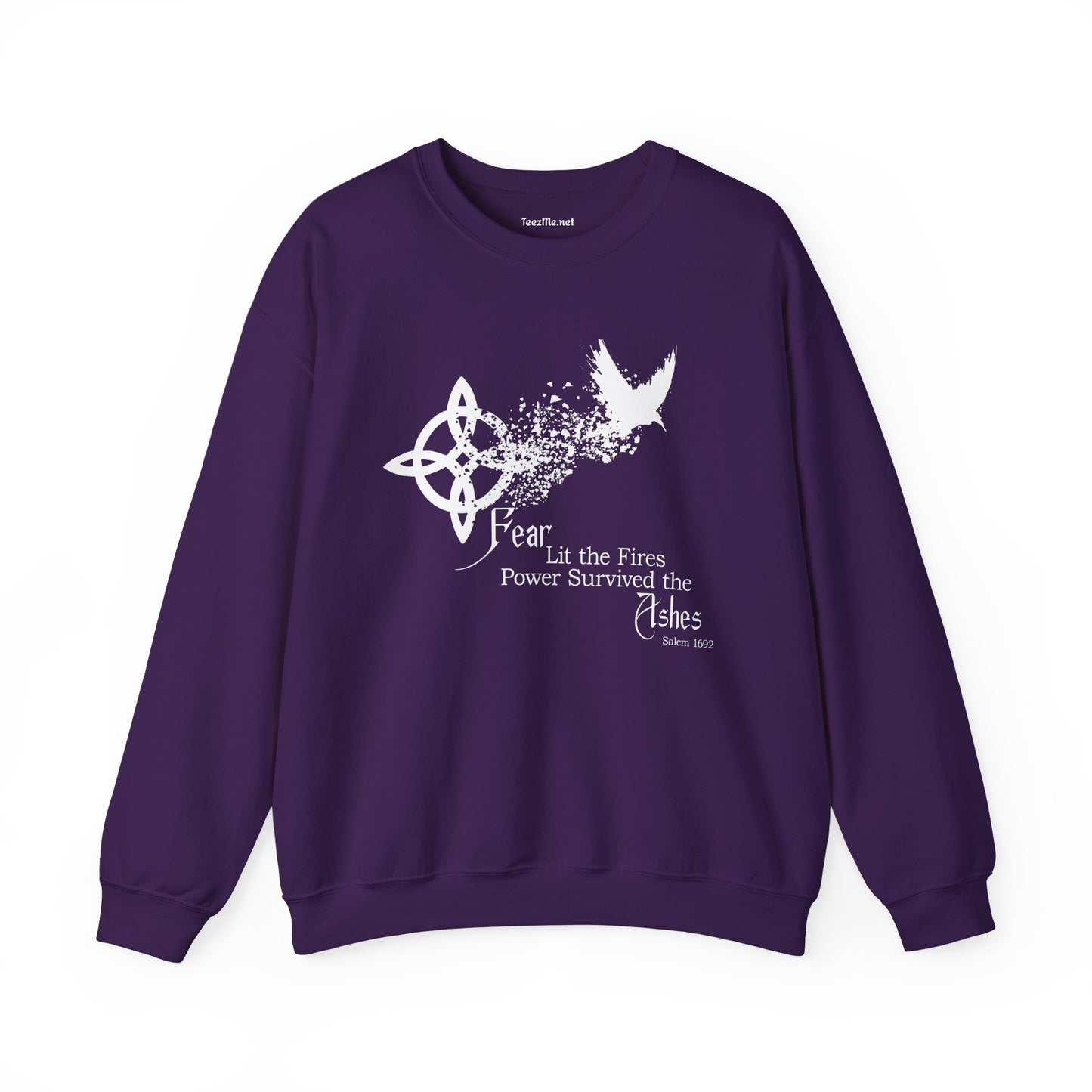 Fear Lit the Fires Unisex Heavy Blend™ Crewneck Sweatshirt Graphic