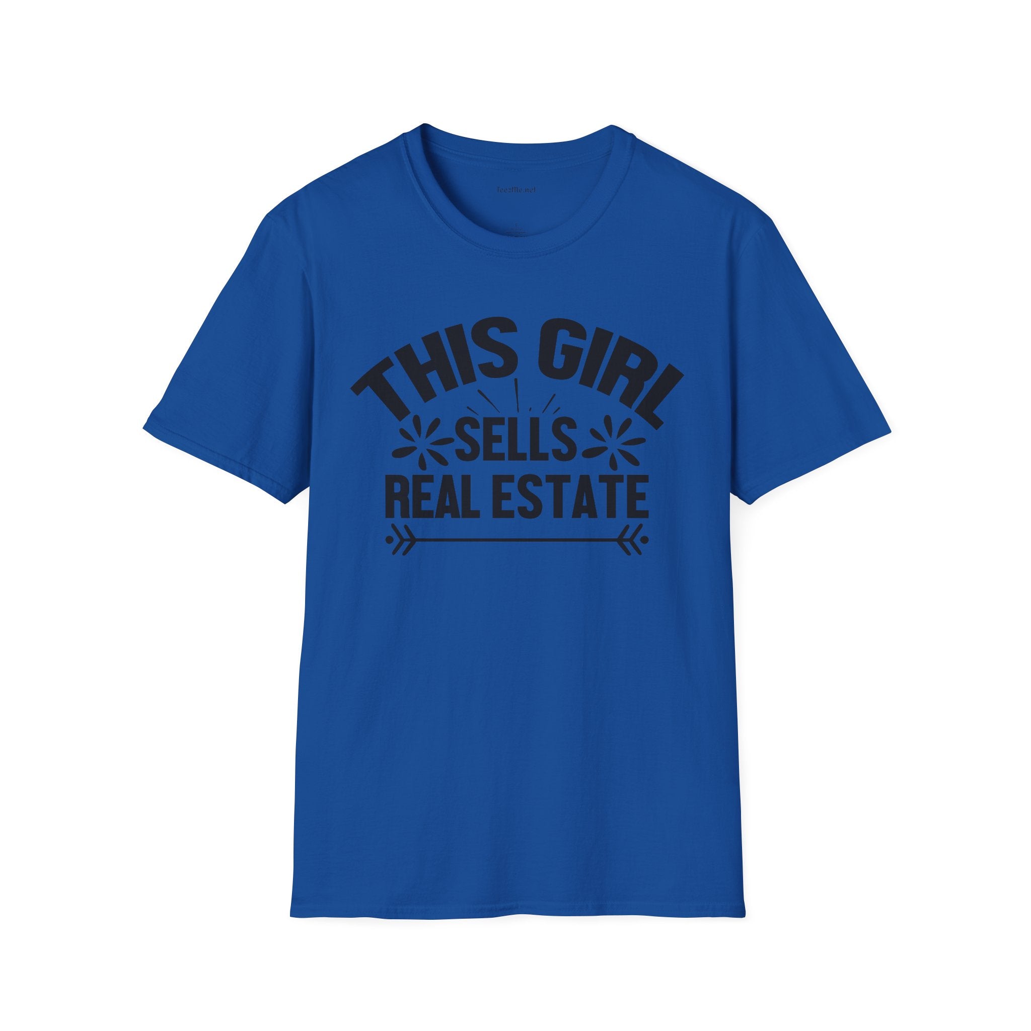 This Girl Sells Real Estate Unisex Soft Style T-Shirt 100% Cotton Graphic