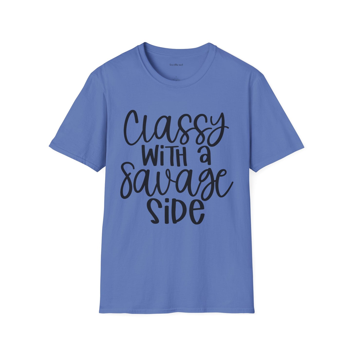 Classy with a Savage Side Unisex Softstyle T-Shirt 100% Cotton