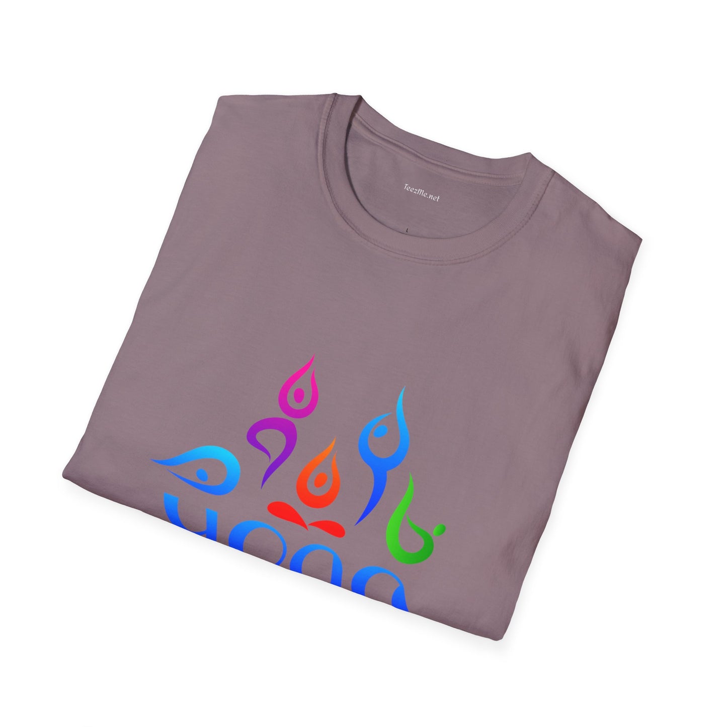 YOGA - Unisex Softstyle T-Shirt 100% Cotton Graphic