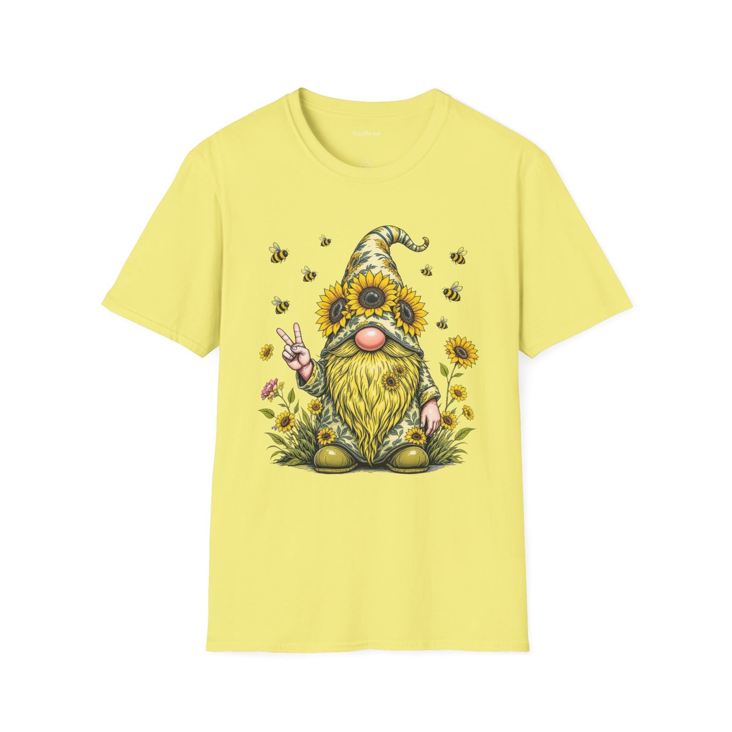 Be Kind Gnome Unisex Softstyle T-Shirt 100% Cotton Graphic