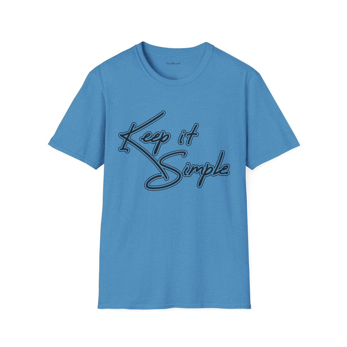 Keep It Simple T-Shirt — Minimalist Script Graphic Tee