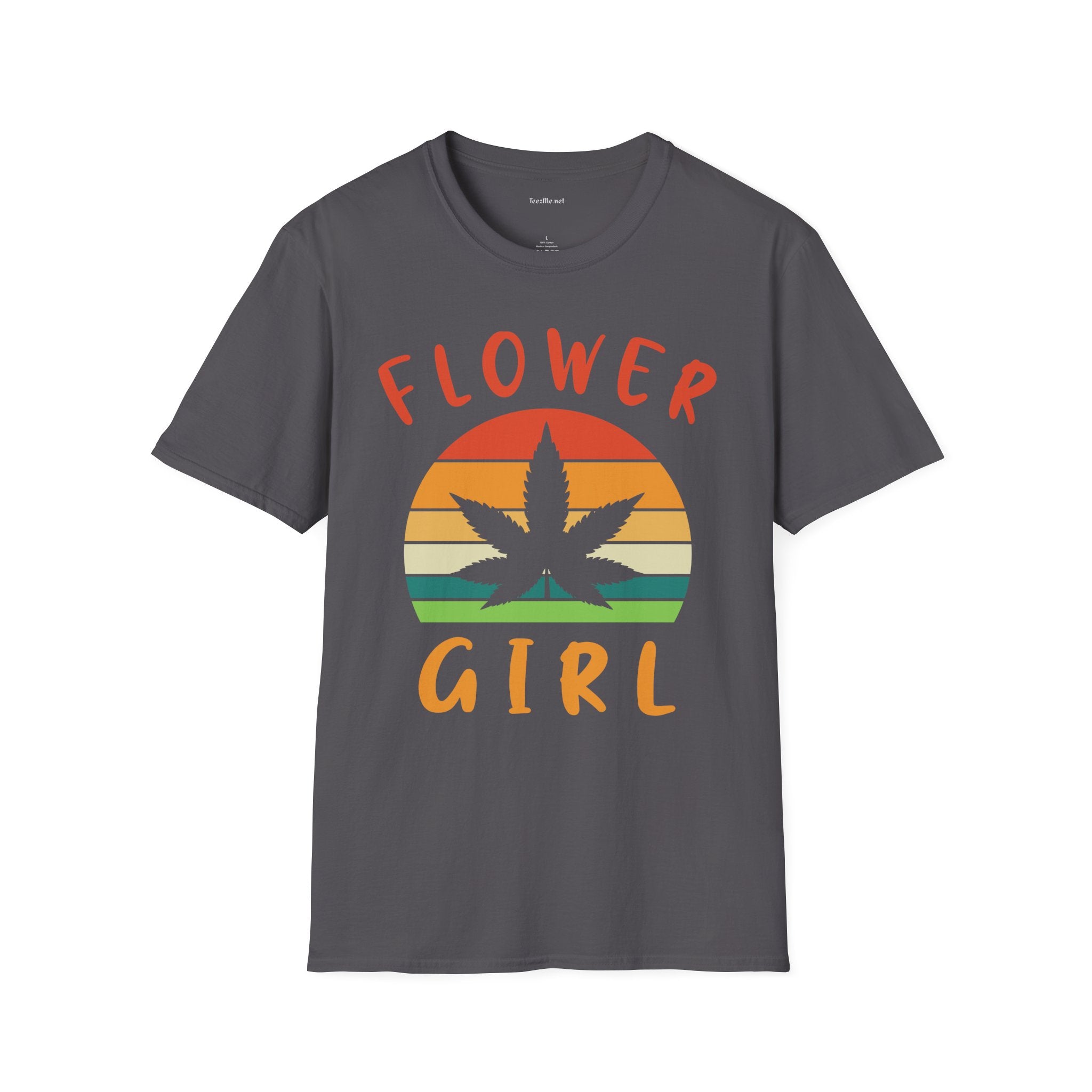 Flower Girl 420 Unisex Softstyle T-Shirt 100% Cotton Graphic