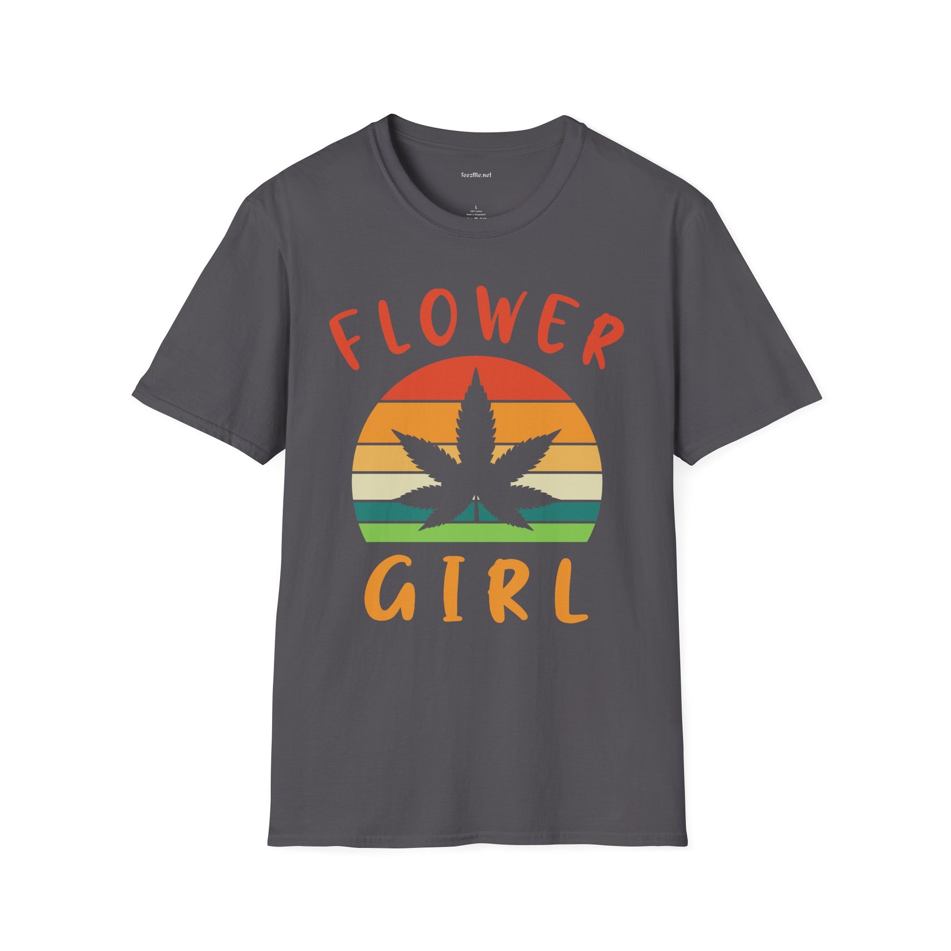 Flower Girl 420 Unisex Softstyle T-Shirt 100% Cotton Graphic
