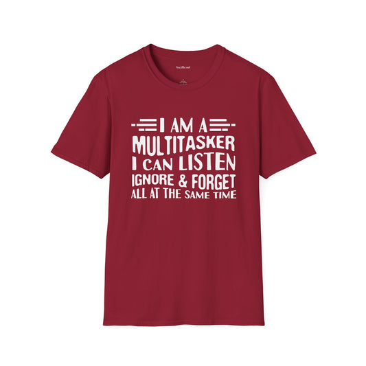 MultiTasker Unisex SoftStyle T-Shirt 100% Cotton