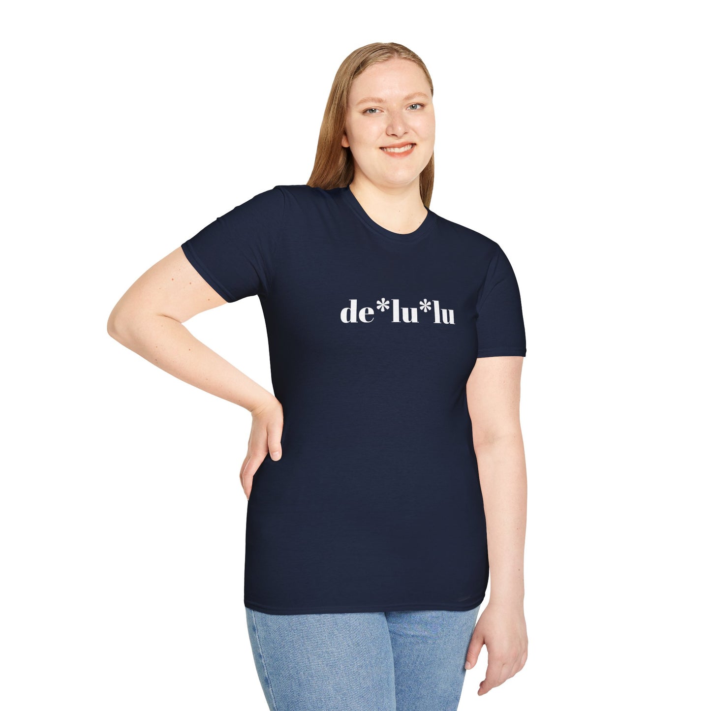 delulu - Unisex Softstyle T-Shirt 100% Cotton Graphic