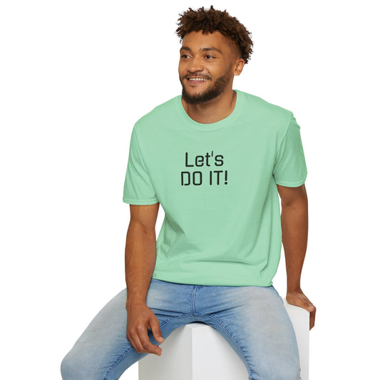 Let's DO IT - Unisex Softstyle T-Shirt 100% Cotton Graphic